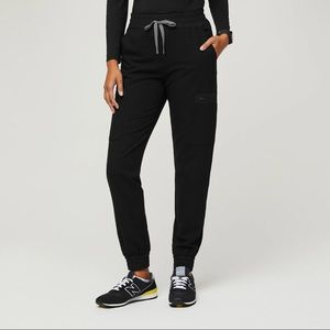 Figs Black Atlanta High Waisted Jogger size small